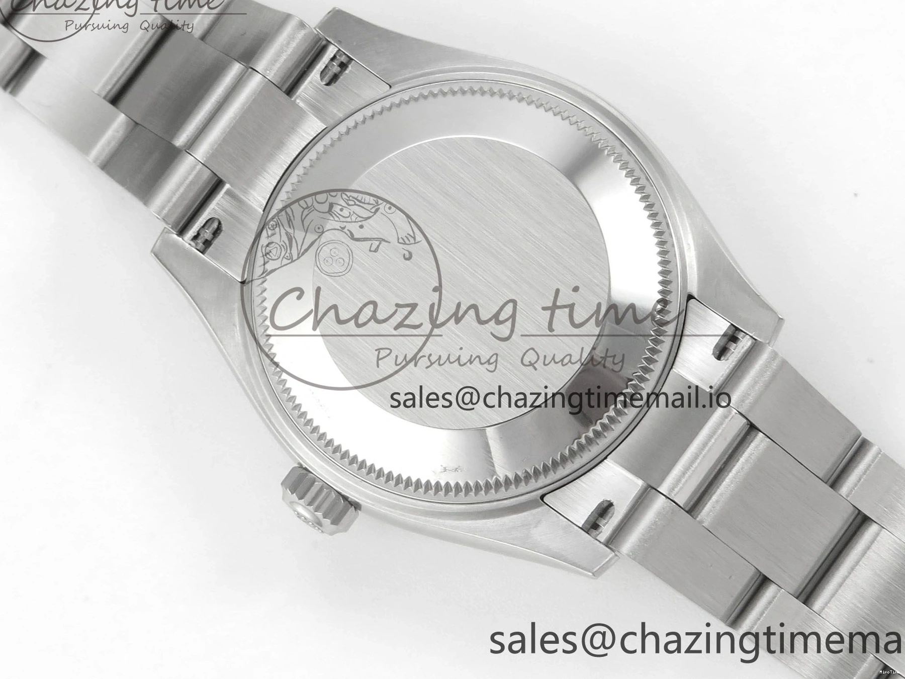 MiroTime 0118 SmoothTexture DateJust 31 278274 THBF 1:1 Best Edition 904L Steel Brown Roman Dial Diamonds Bezel on SS Oyster Bracelet HZ Cal. 26